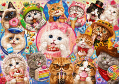 Sweets Kitten Collage Puzzle 1000 Teile
