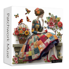 Patchwork Muse Jigsaw Puzzle 1000 Pieces