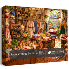 Paris Vintage Boutique Jigsaw Puzzle 1000 Pieces