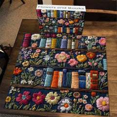 Flowers and Books Jigsaw Puzzles 1000 Pieces