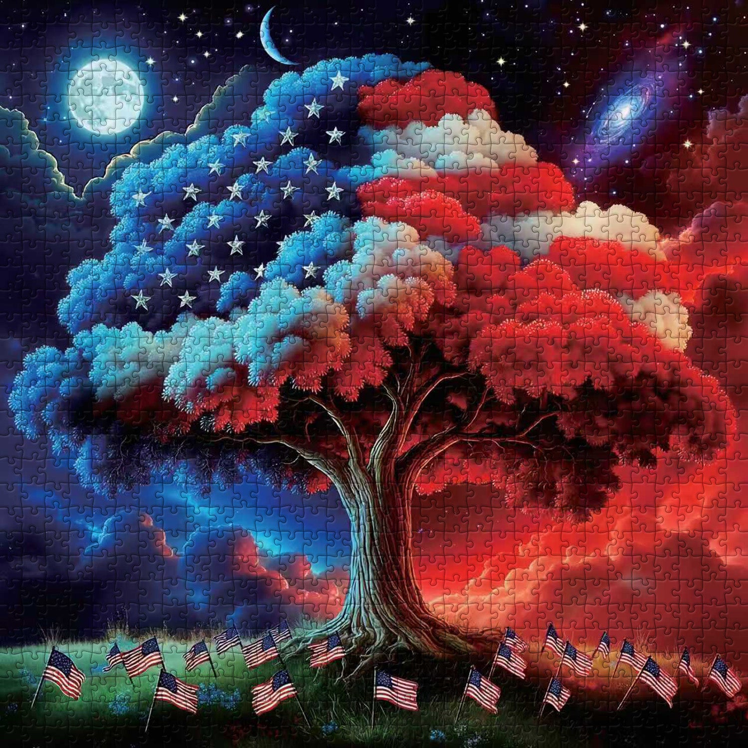 Freedom Branch Jigsaw Puzzle 1000 Pieces