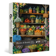 Blooms & Bounty Jigsaw Puzzle 1000 Pieces