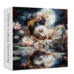 Silent Lotus Serenity Jigsaw Puzzle 1000 Pieces