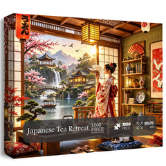Japanisches Tee-Retreat-Puzzle 1000 Teile