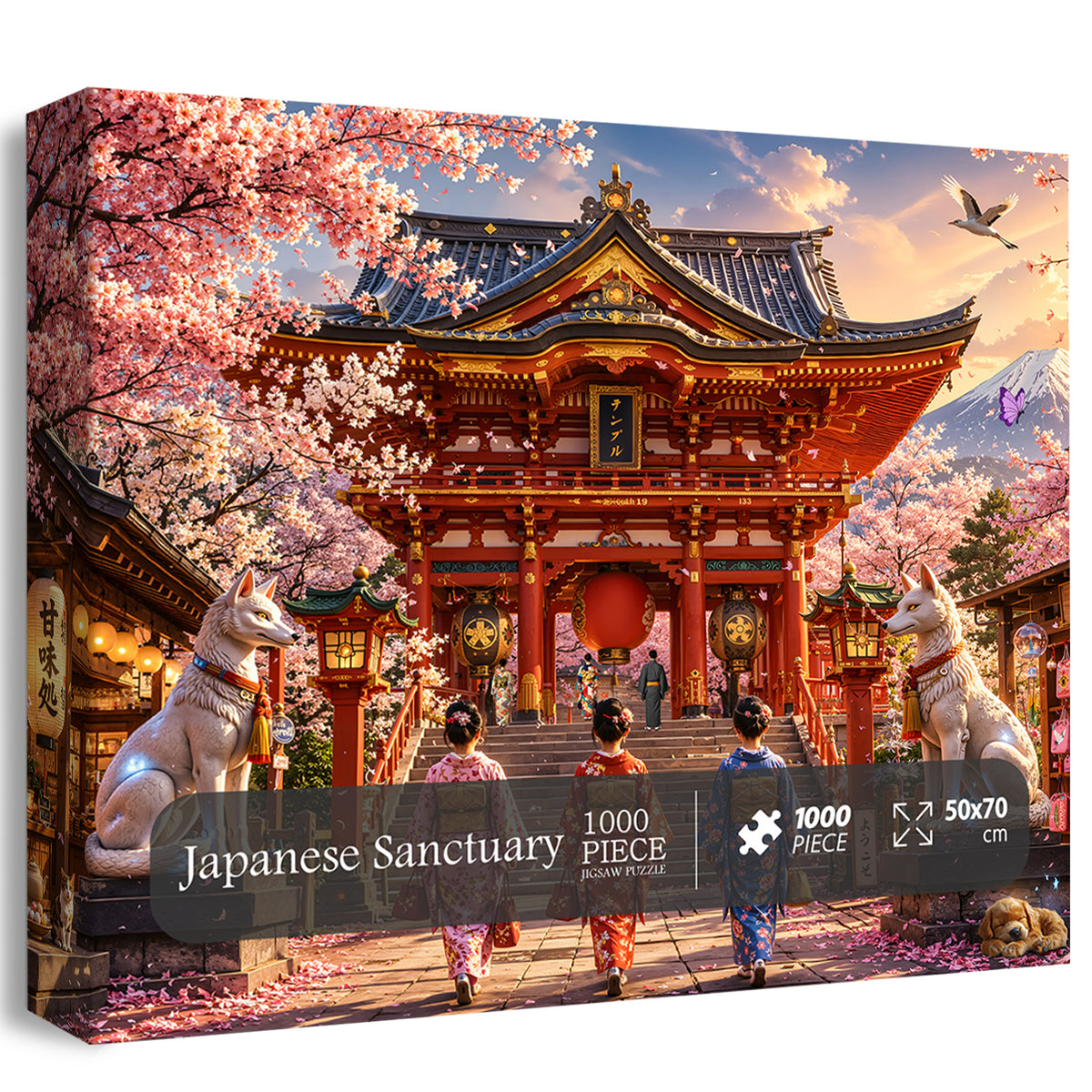 Japanisches Heiligtum-Puzzle 1000 Teile