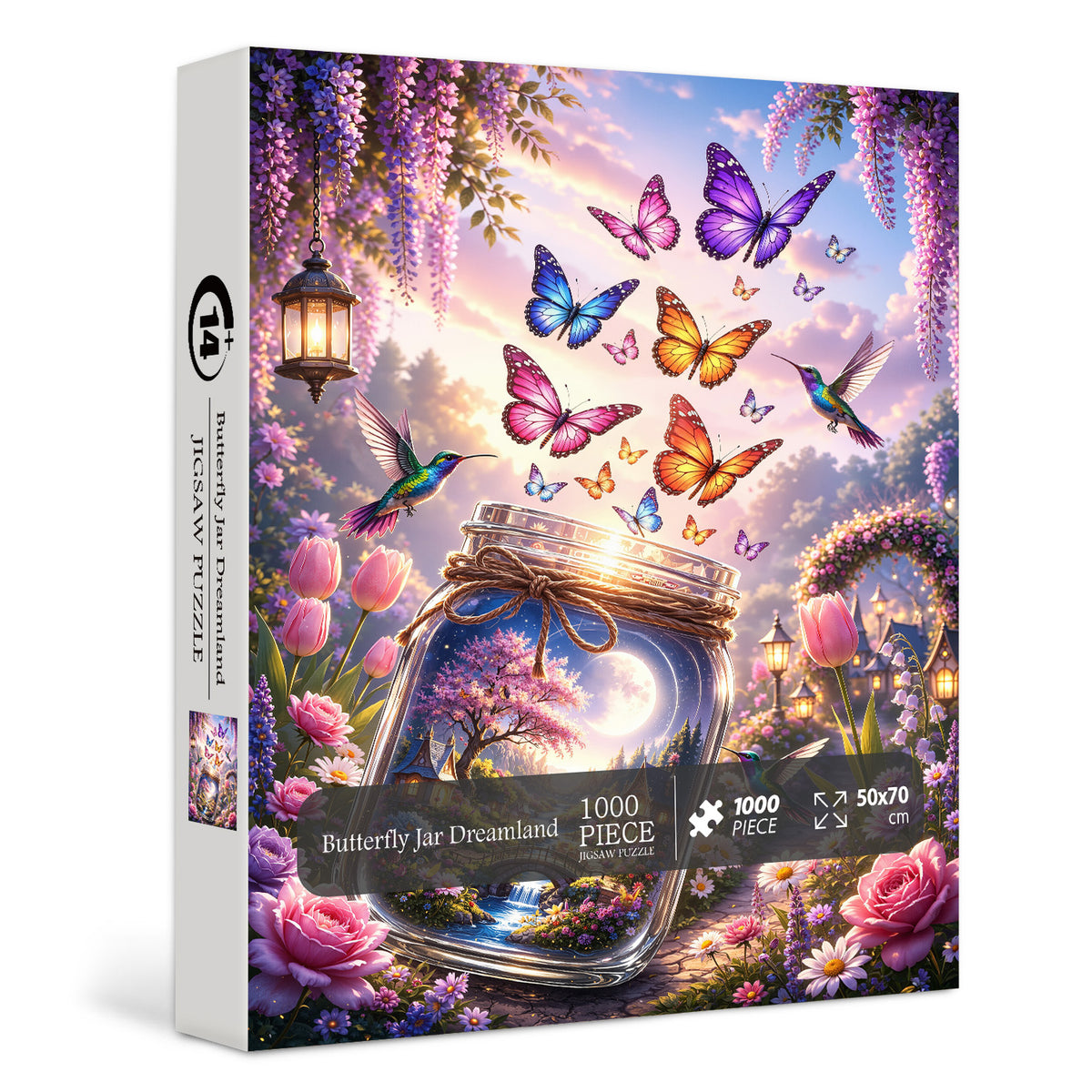 Butterfly Jar Dreamland Jigsaw Puzzle 1000 Pieces