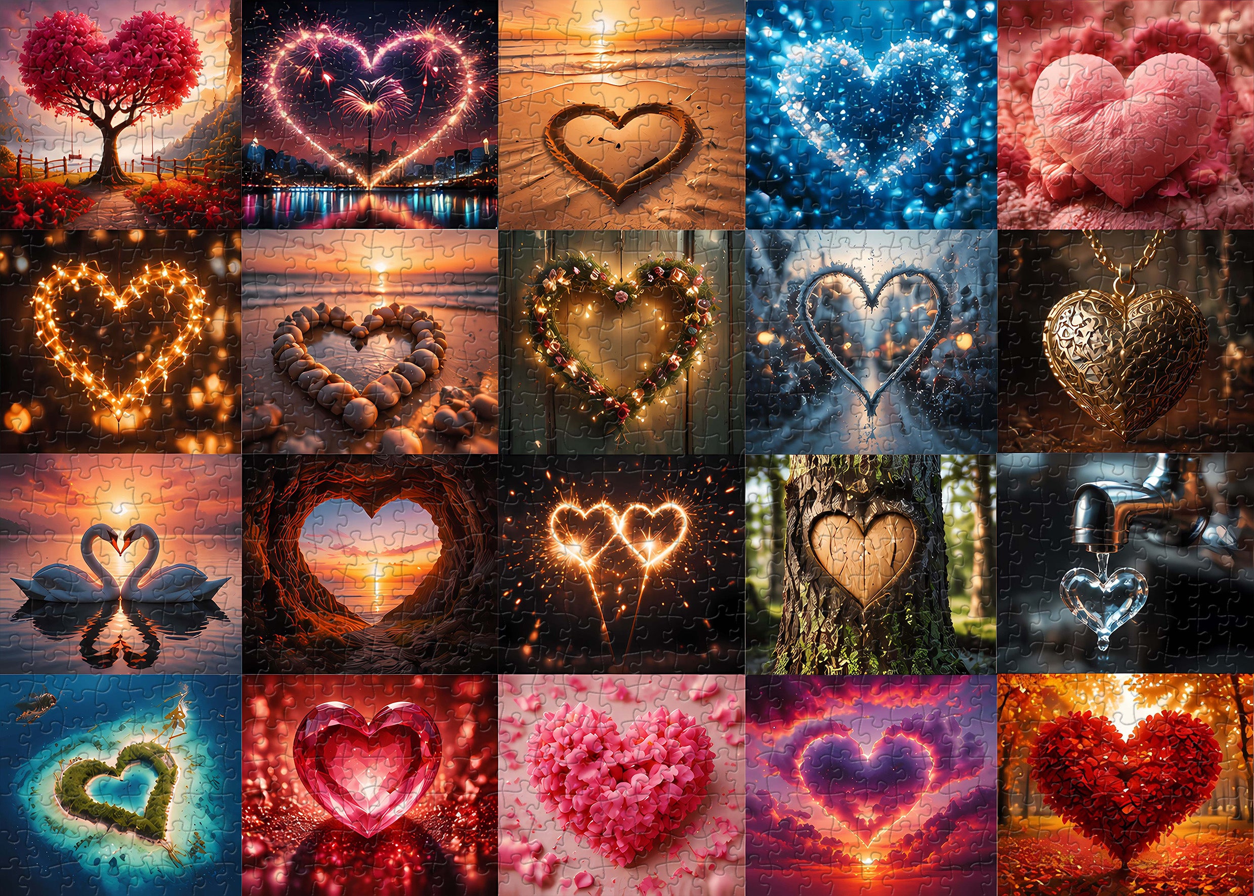 Heart Wonders Jigsaw Puzzle 1000 Pieces