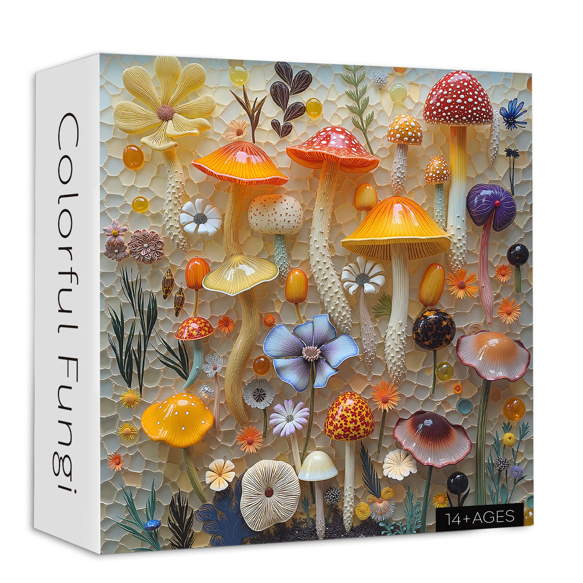 Bunte Pilze Puzzle 1000 Teile