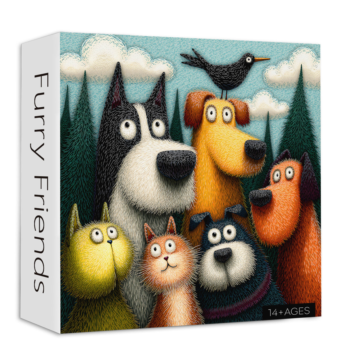 Furry Friends jigsaw Puzzle 1000 Pieces