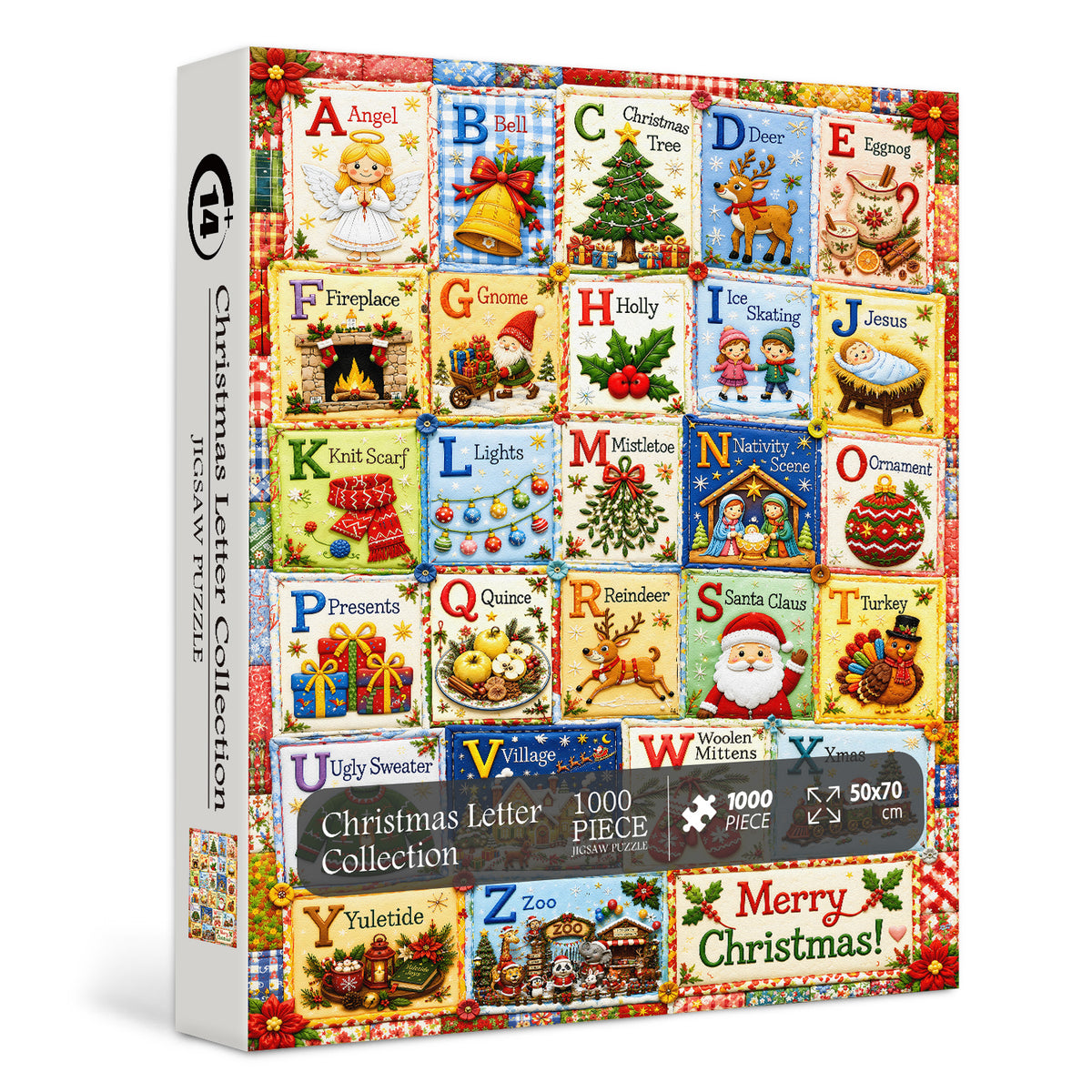 Christmas Letter Collection Jigsaw Puzzle 1000 Pieces