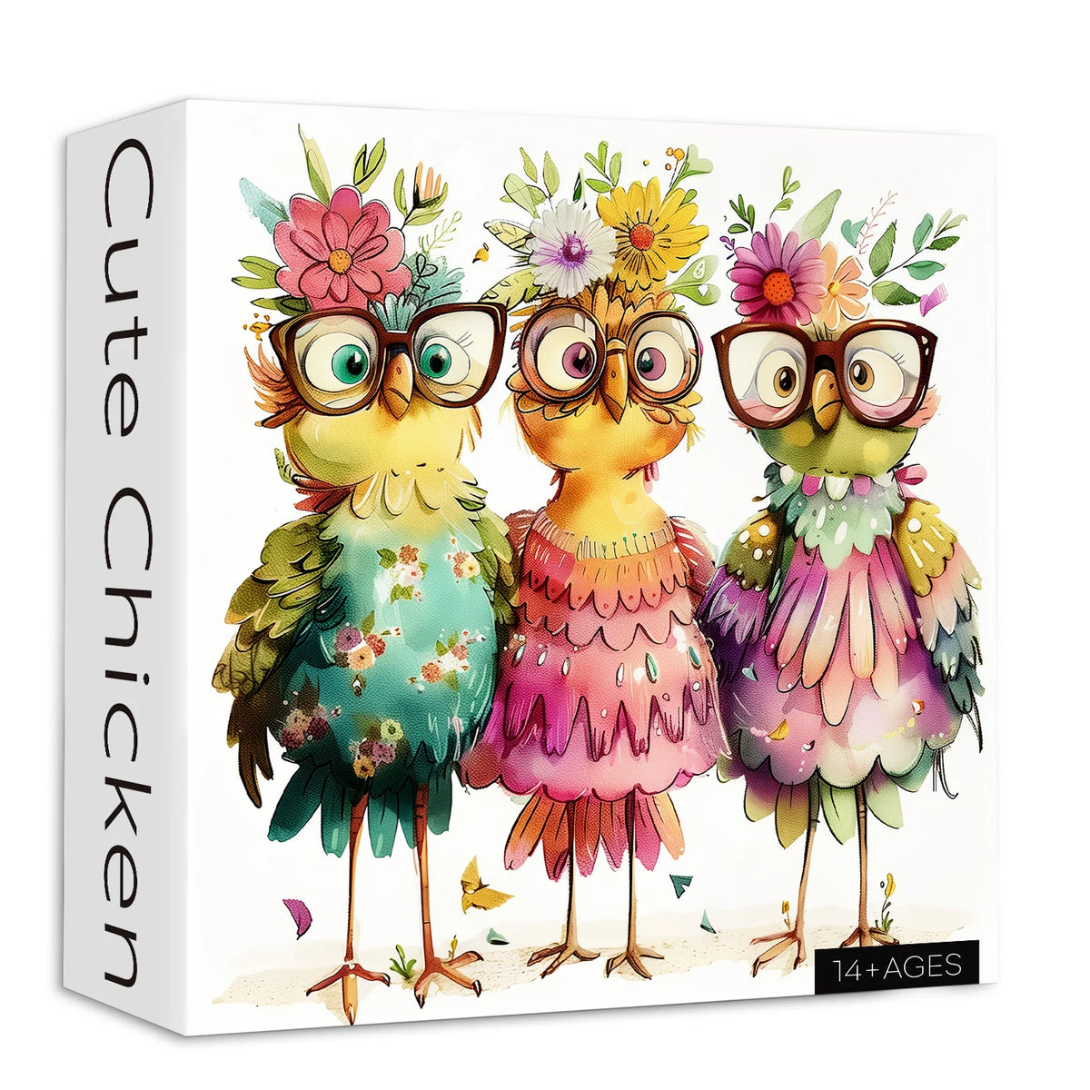 Cute Chicken Jigsaw Puzzle 1000 Pieces