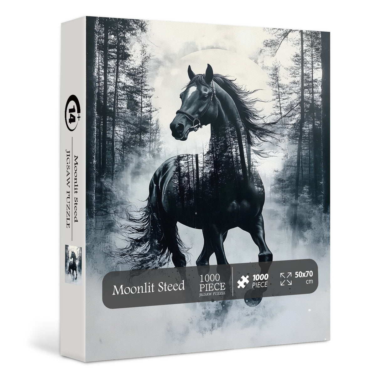 Mondschein-Ross-Puzzle 1000 Teile