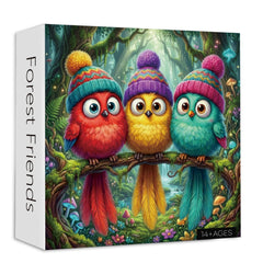 Forest Friends Jigsaw Puzzle 1000 Pieces