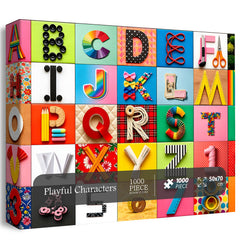 Playful Characters Jigsaw Puzzle 1000 Pieces