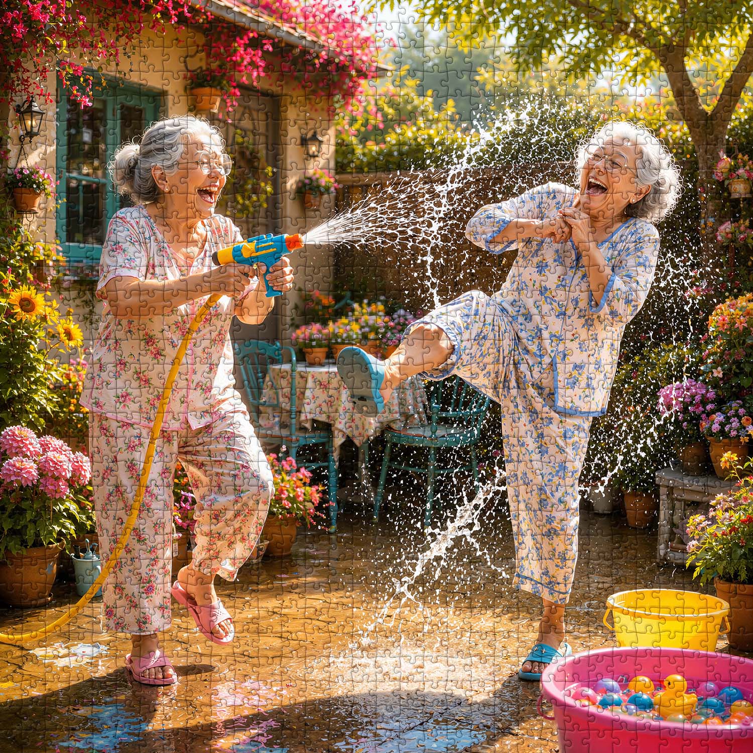Golden Summer Joy Puzzle 1000 Teile