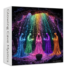Glowing Cave Mystics Jigsaw Puzzle 1000 Pieces