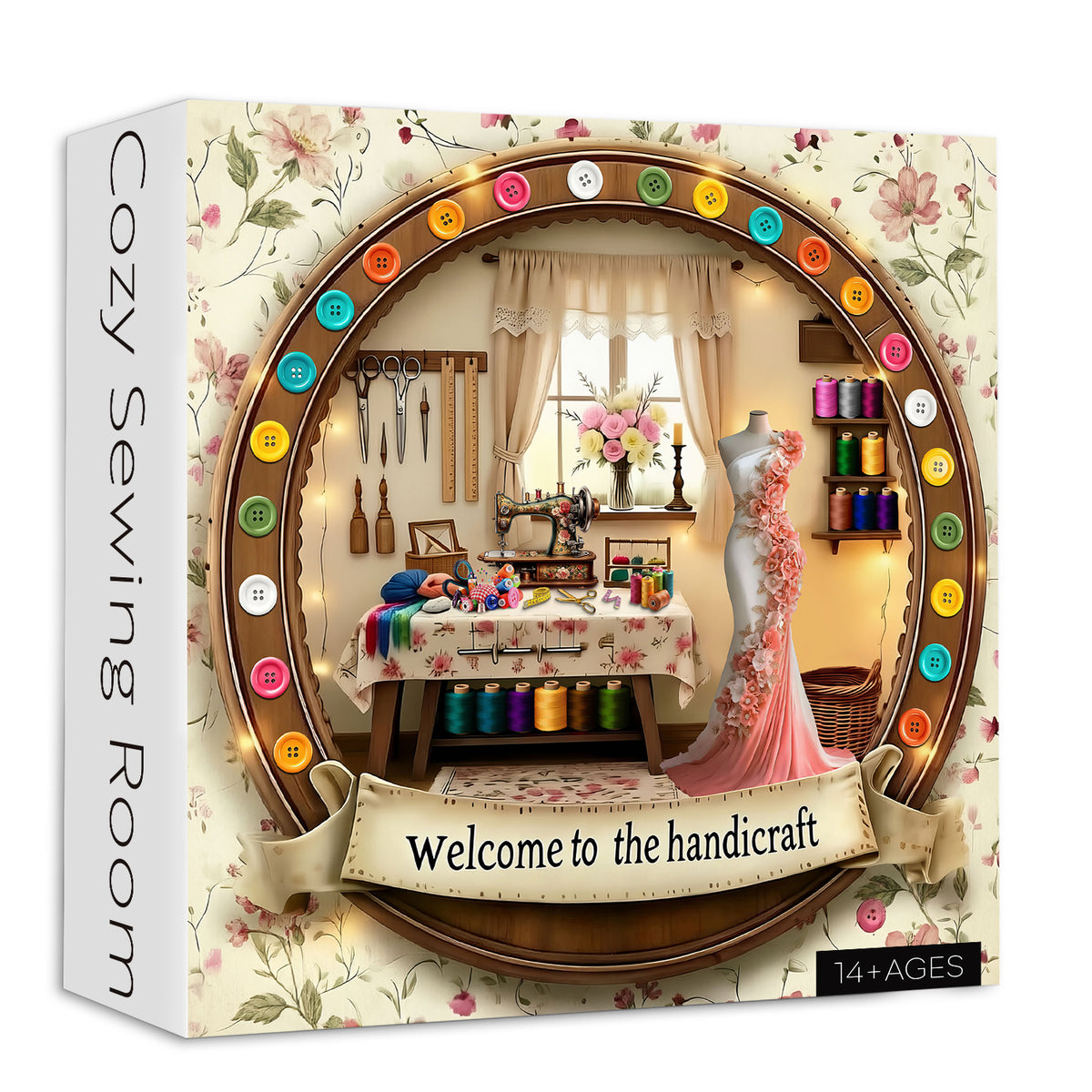 Cozy Sewing Room Jigsaw Puzzle 1000 Pieces