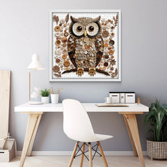 Button Owl Jigsaw Puzzle 1000 Pieces