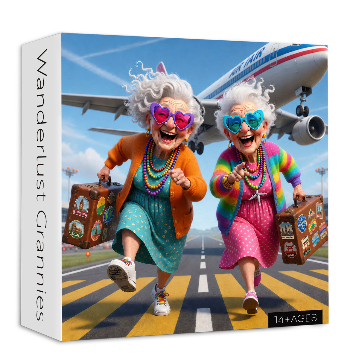 Fernweh Omas Puzzle 1000 Teile
