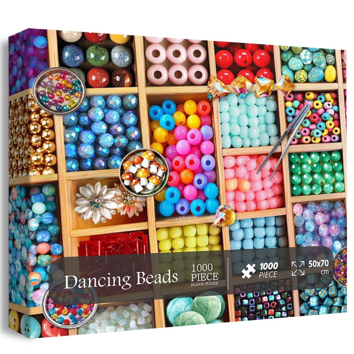 Dancing Beads Jigsaw Puzzle 1000 Pieces