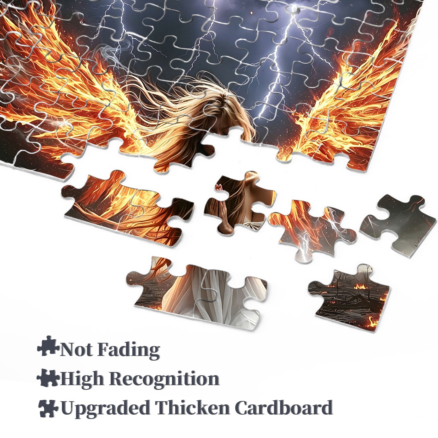 Phoenix Angel Prayer Puzzle 1000 Teile