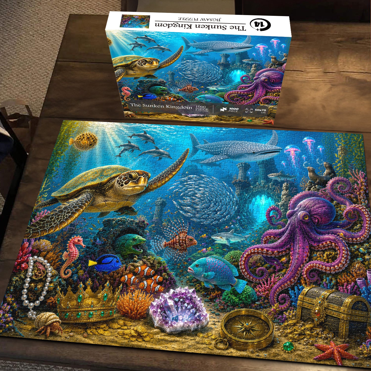 The Sunken Kingdom Jigsaw Puzzle 1000 Pieces