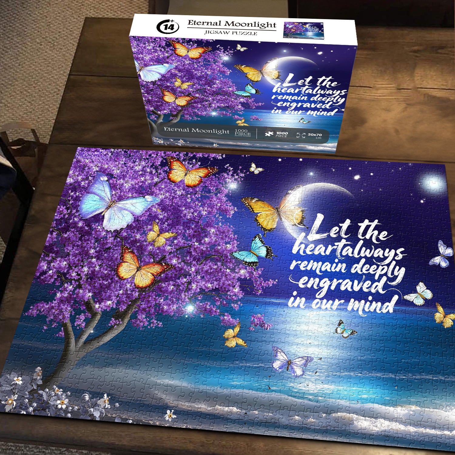 Ewiges Mondlicht Puzzle 1000 Stücke
