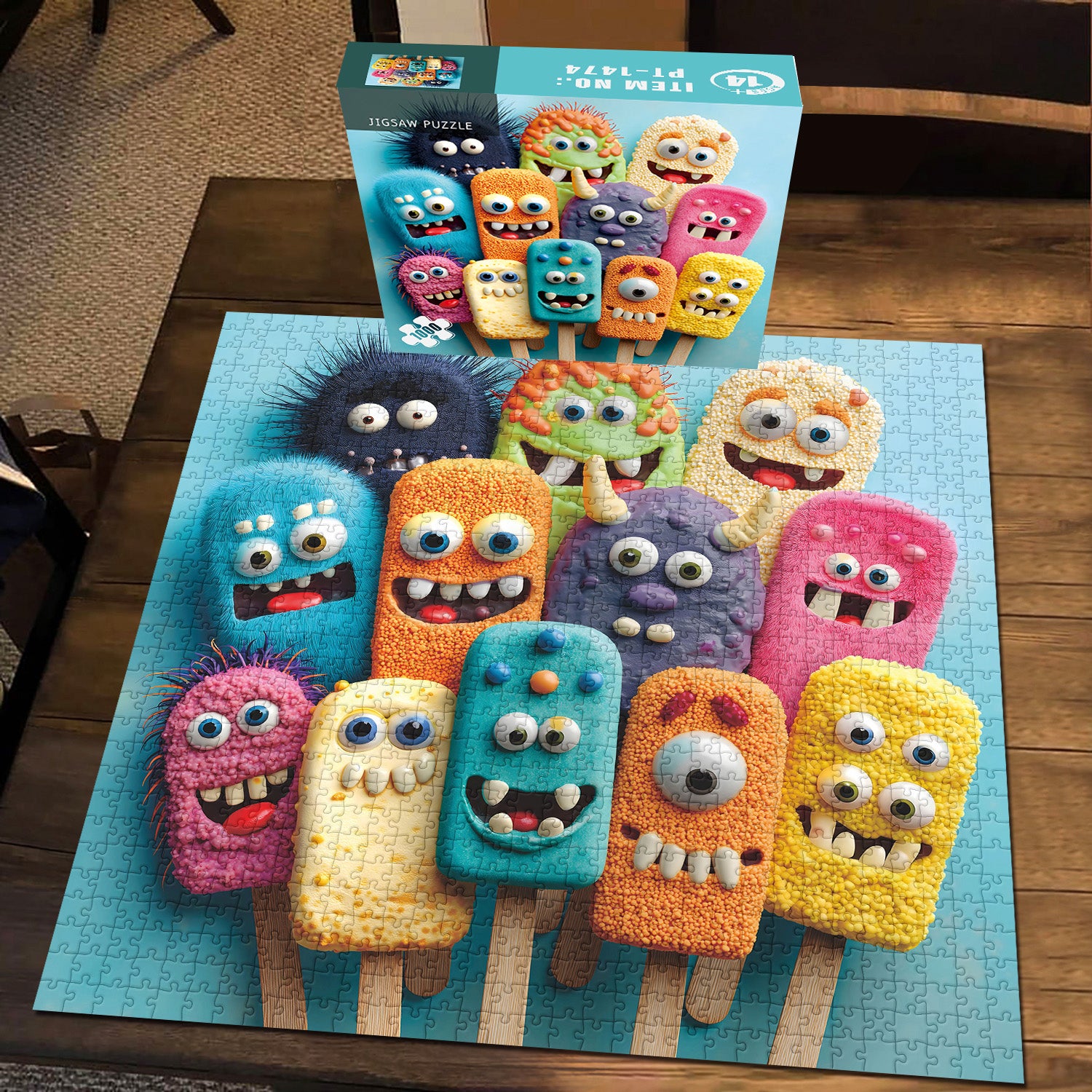 Monster Pops Party Puzzle 1000 Teile