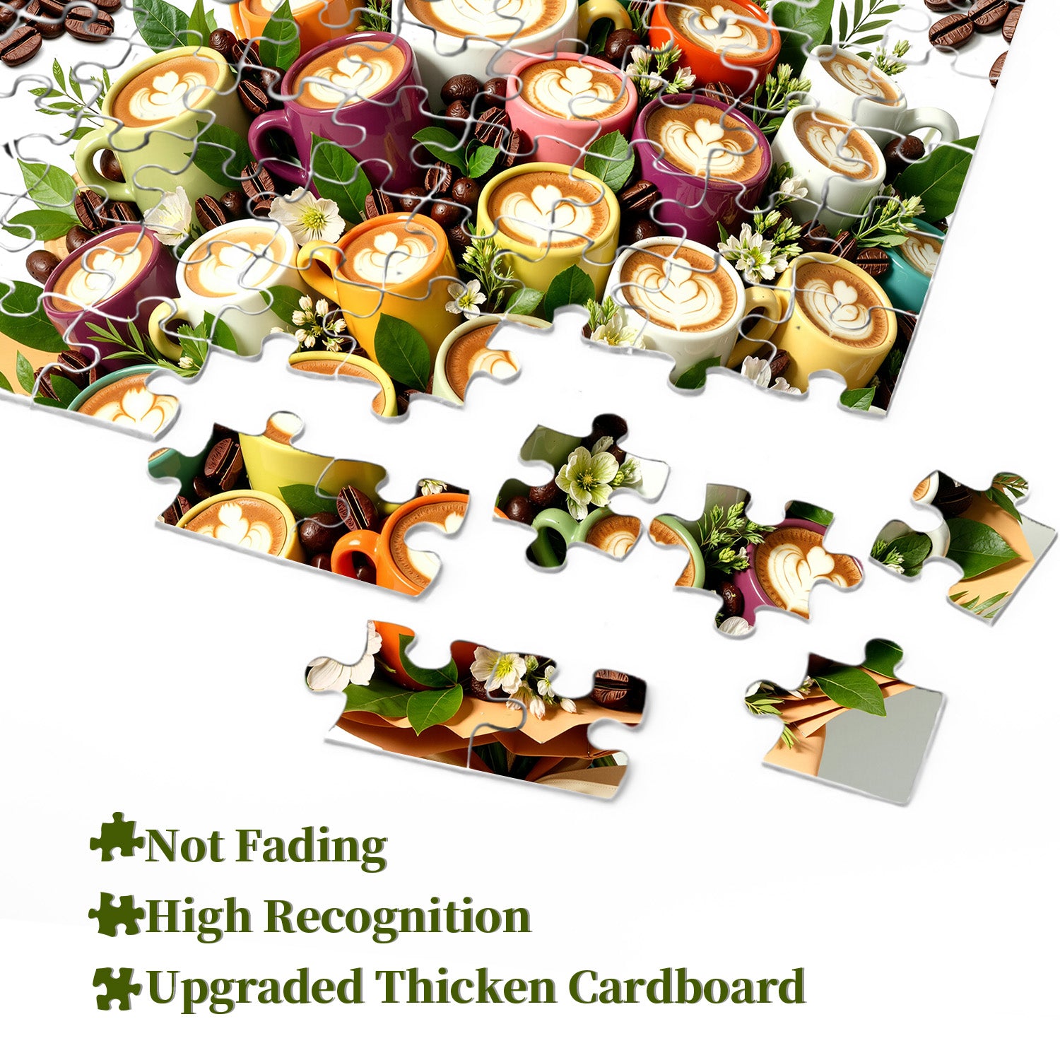 Coffee Cup Bouquet Jigsaw Puzzle 1000 Pieces