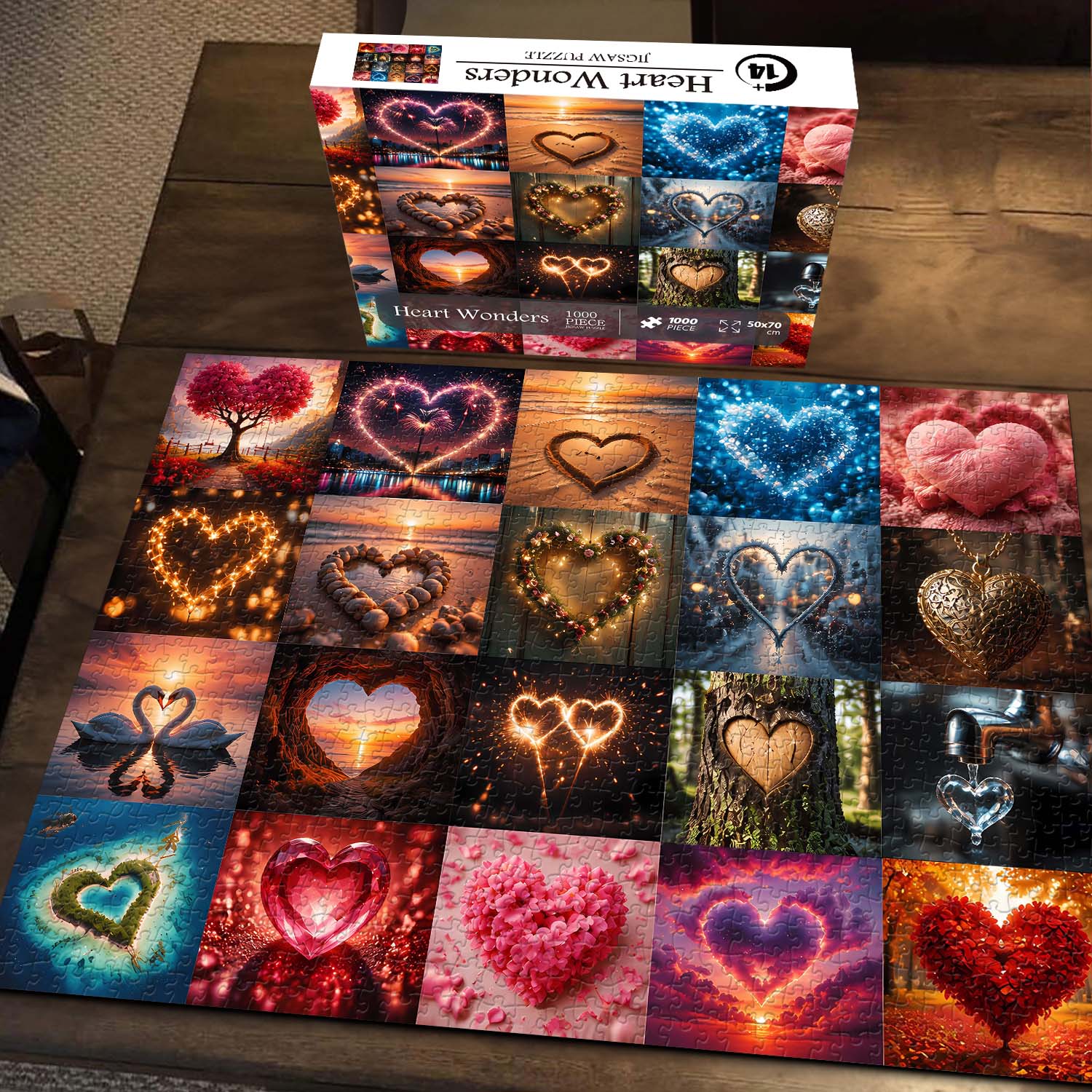 Heart Wonders Jigsaw Puzzle 1000 Pieces