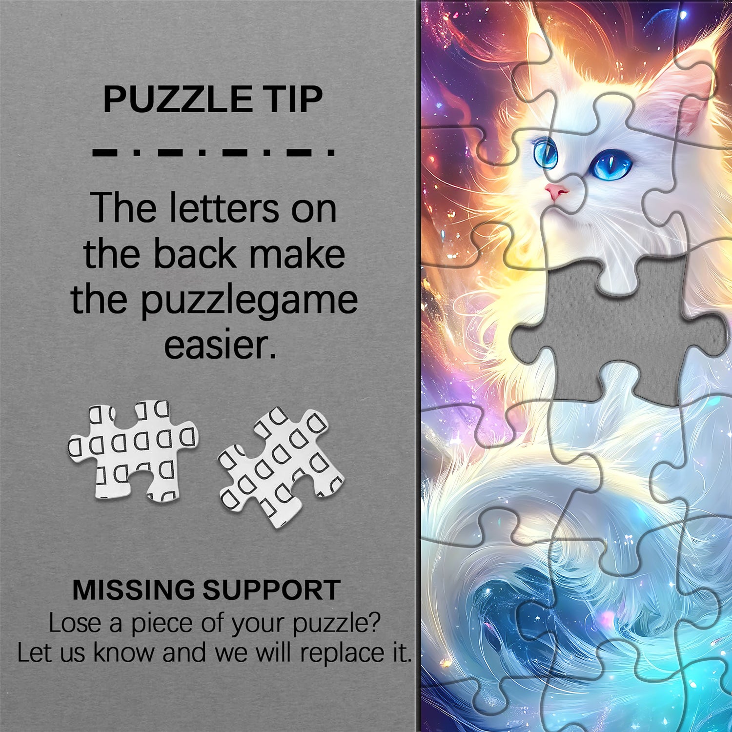 Stardust Cat Puzzle 1000 Teile