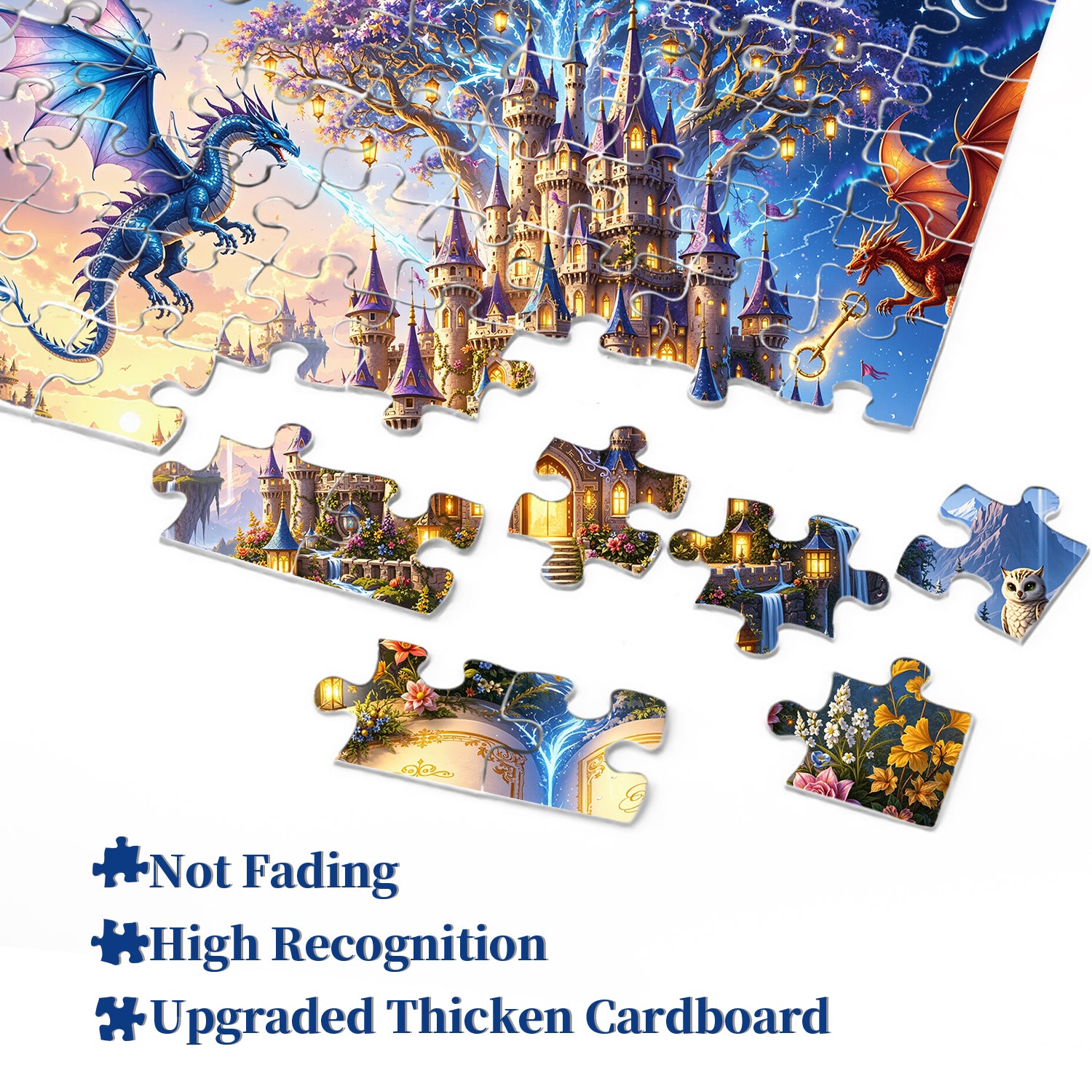 Dual Dragon Tale Puzzle 1000 Teile