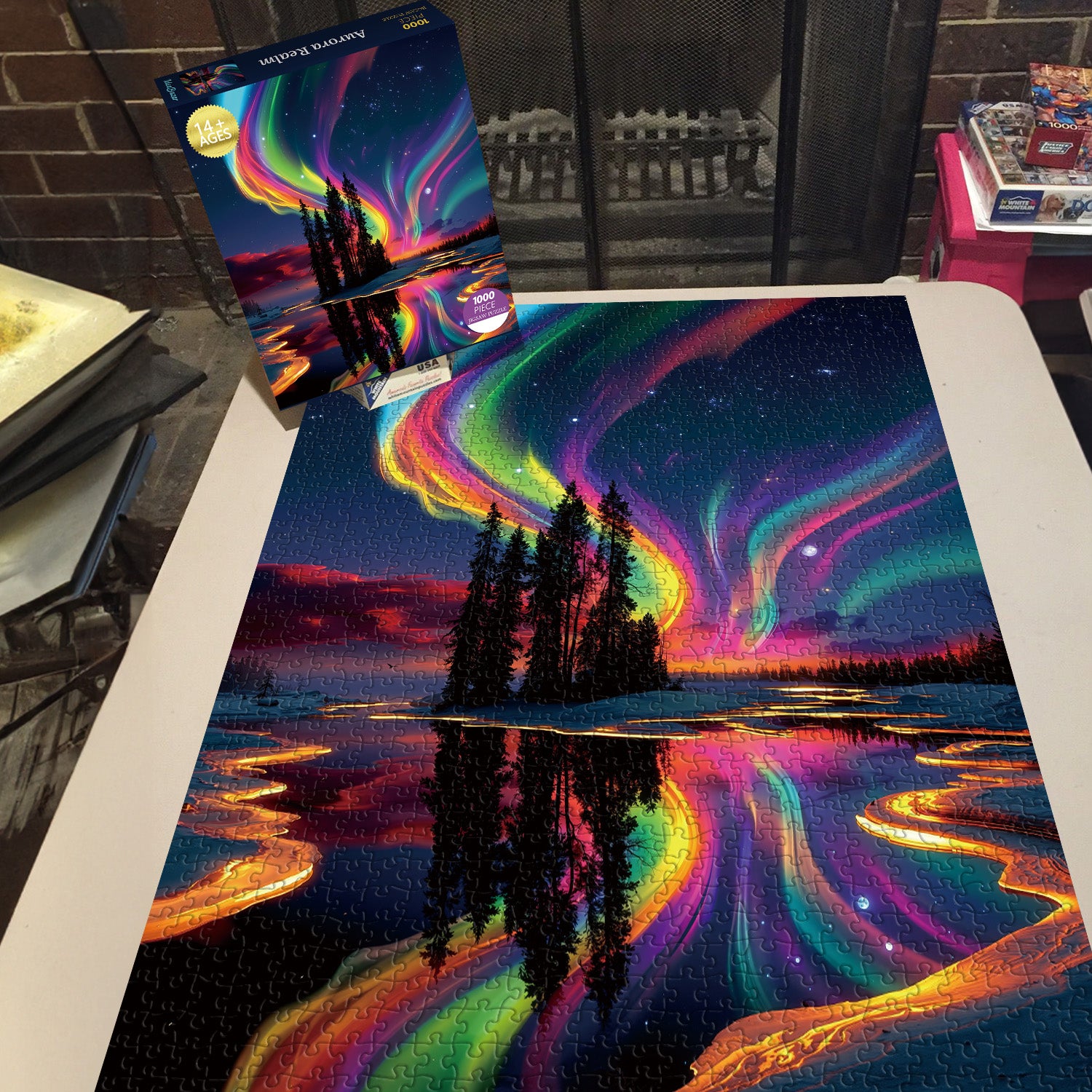 Aurora Realm Jigsaw Puzzle 1000 Pieces