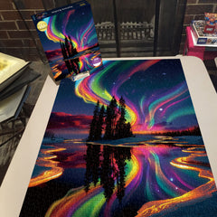 Aurora Realm Jigsaw Puzzle 1000 Pieces