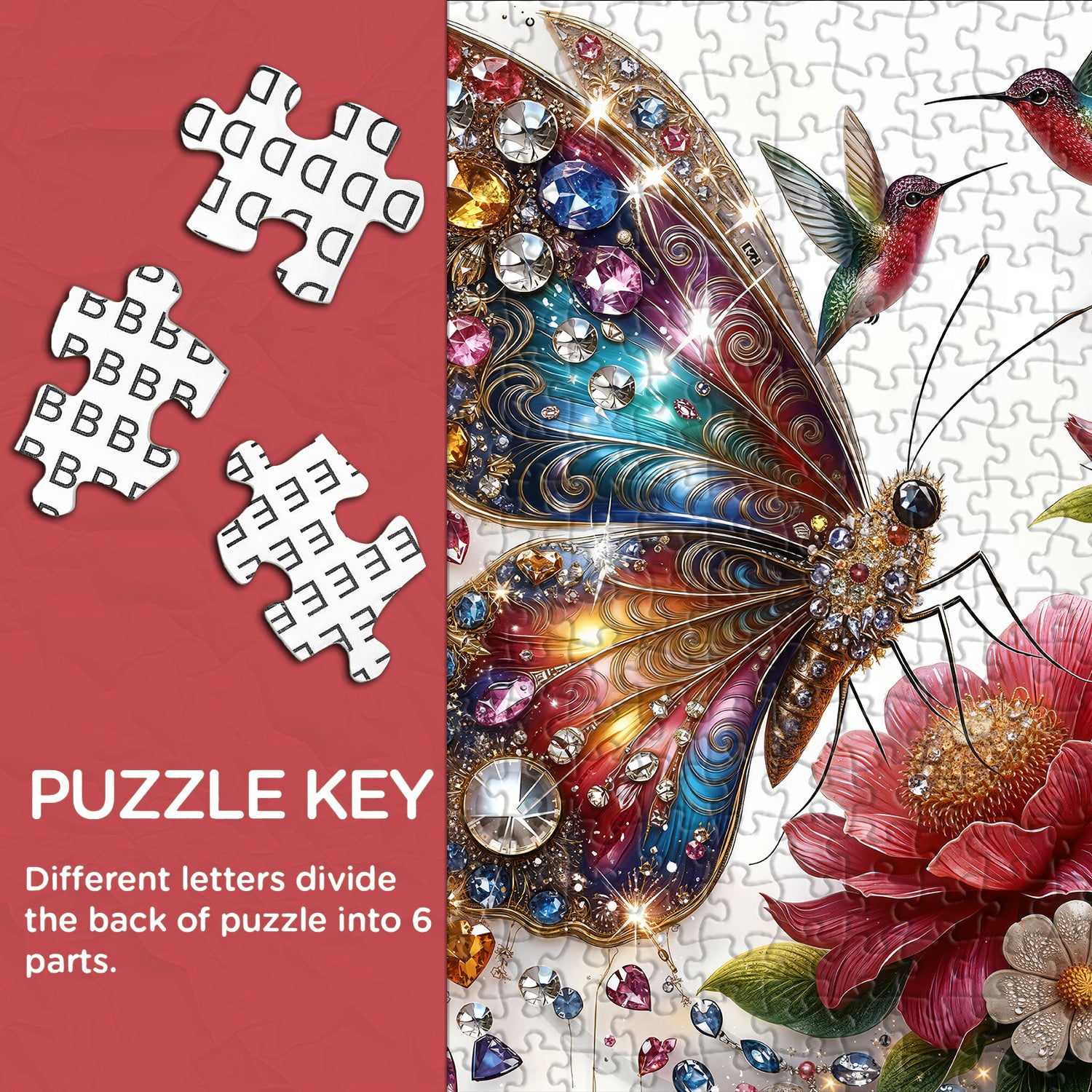 Jewelwing Symphony Puzzle 1000 Teile