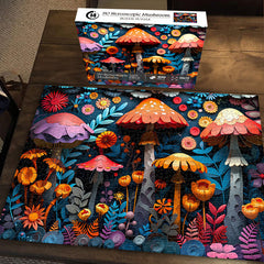 3D Stereoscopic Mushroom Jigsaw Puzzles 1000 Pieces