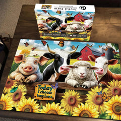 Freudige Farm -Puzzles 1000 Stücke