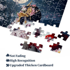 Moonlit Blossom Tranquility Jigsaw Puzzle 1000 Pieces