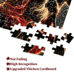 Red & Sparkle Night Jigsaw Puzzle 1000 Pieces