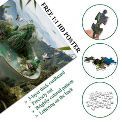 Bamboo forest landscape Jigsaw Puzzle 1000 Pieces