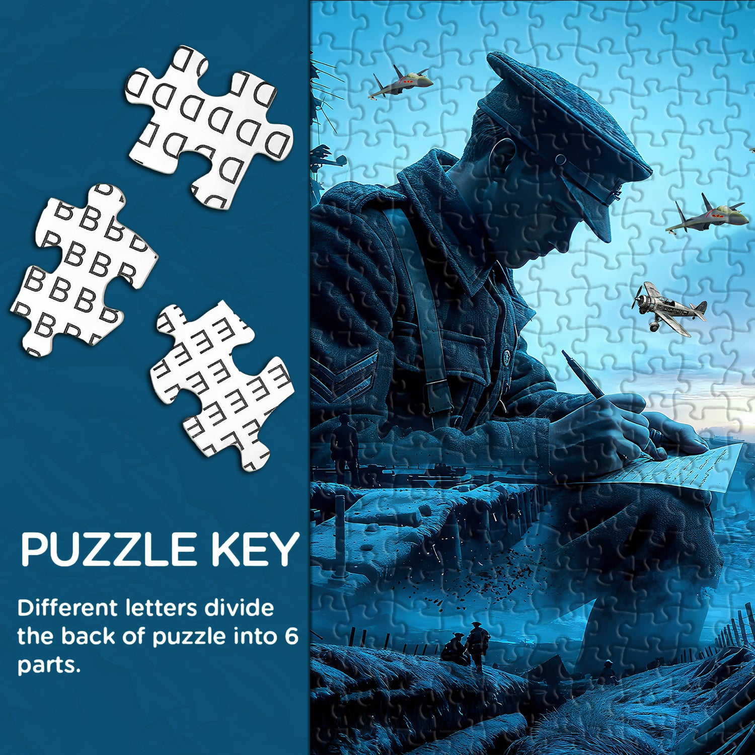 War Correspondent Jigsaw Puzzle 1000 Pieces