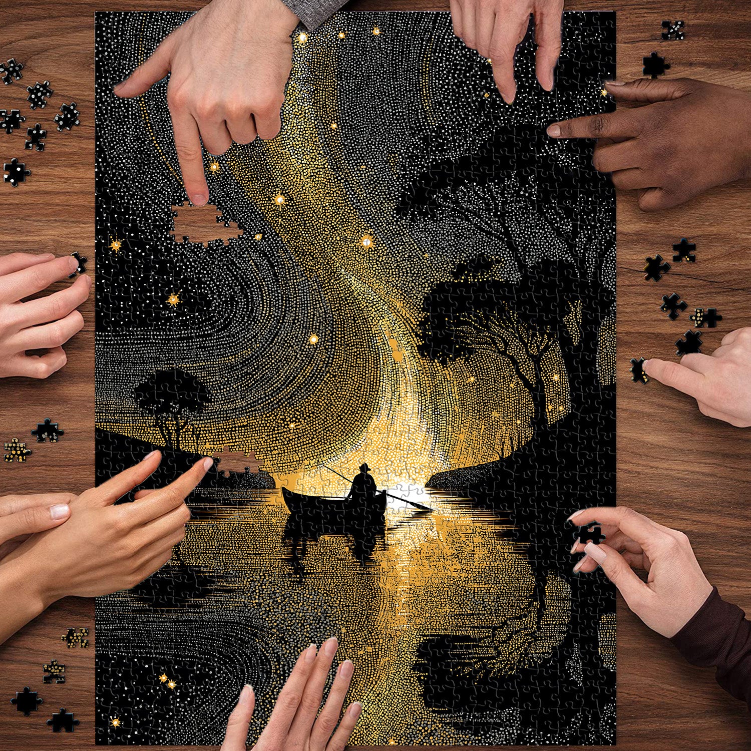 Sternenhimmel-Nacht-Puzzle, 1000 Teile