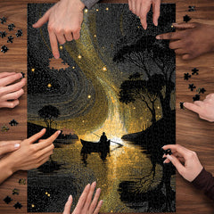 Sternenhimmel-Nacht-Puzzle, 1000 Teile