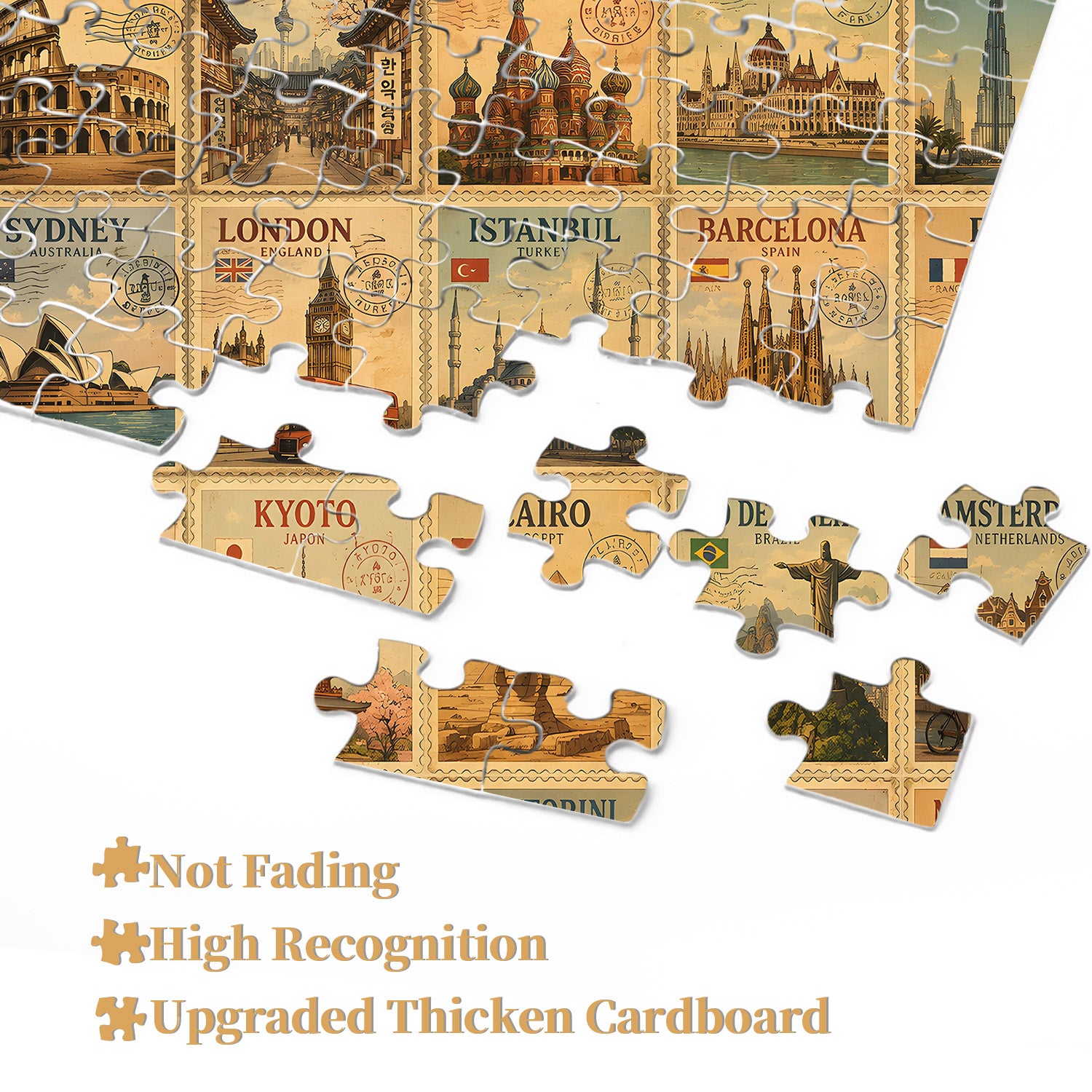 Global Journeys Jigsaw Puzzle 1000 Pieces