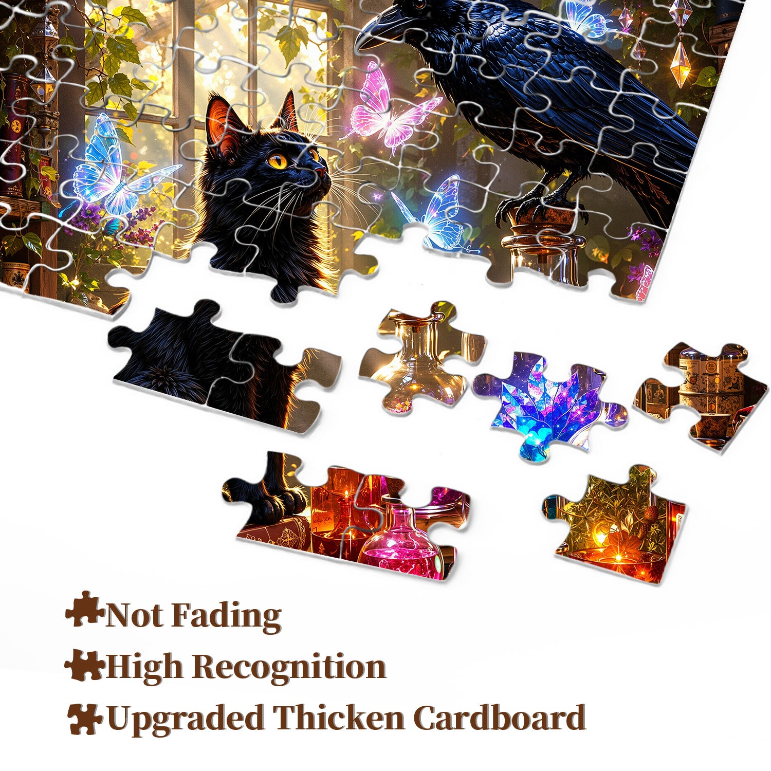 Magical Forest Study Jigsaw Puzzle 1000 Pieces