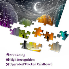 Kaleidoskop-Weiden-Puzzle, 1000 Teile