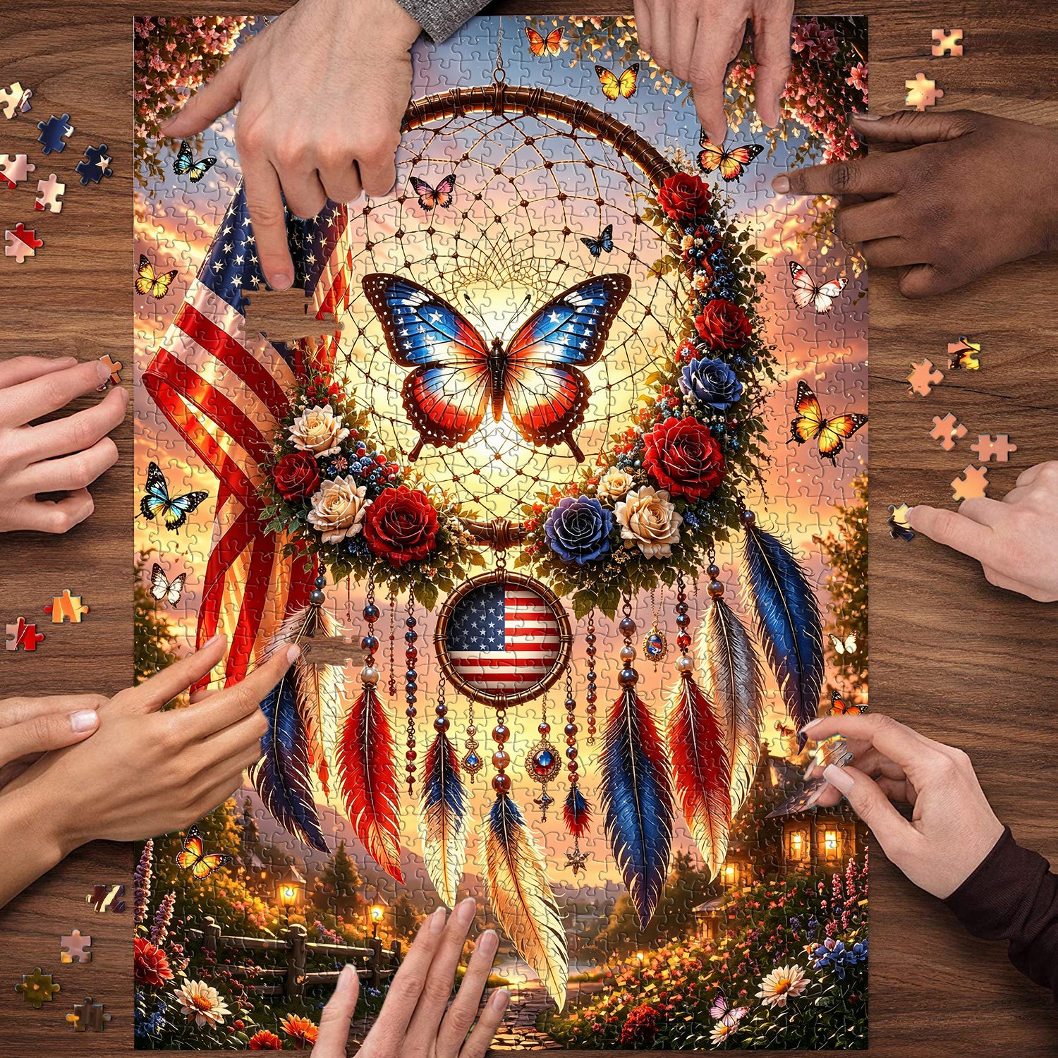 Starry Dreamcatcher Jigsaw Puzzle 1000 Pieces
