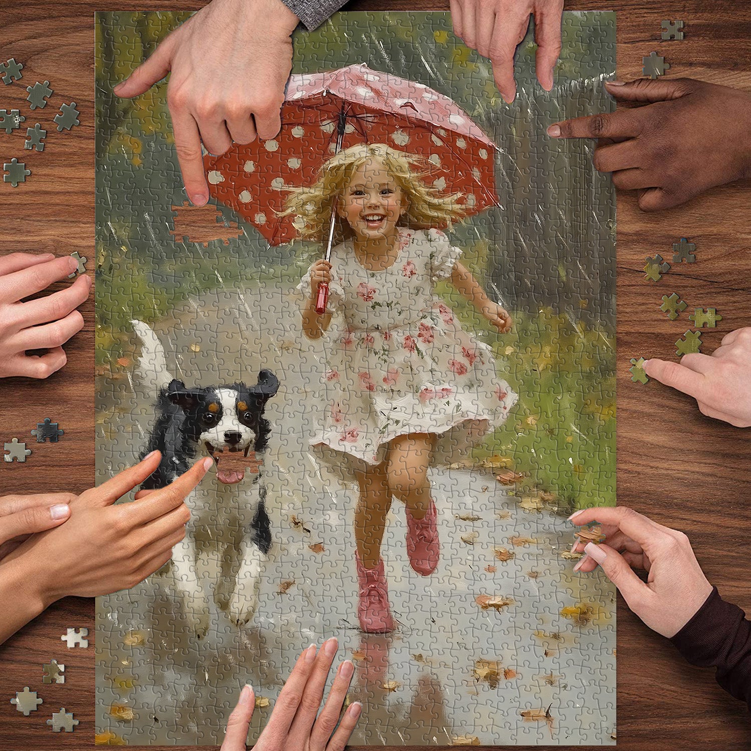 Rainy Day Joy Puzzle 1000 Teile