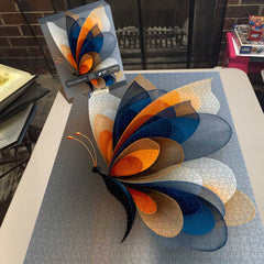 Abstraktes Schmetterlingspuzzle 1000 Teile