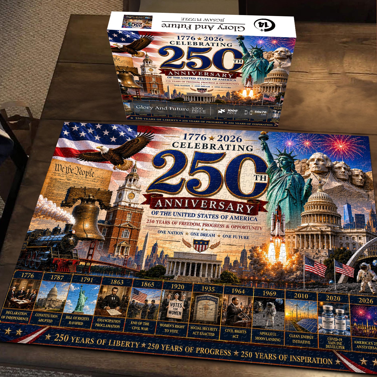 Ruhm und Zukunft Puzzle 1000 Teile